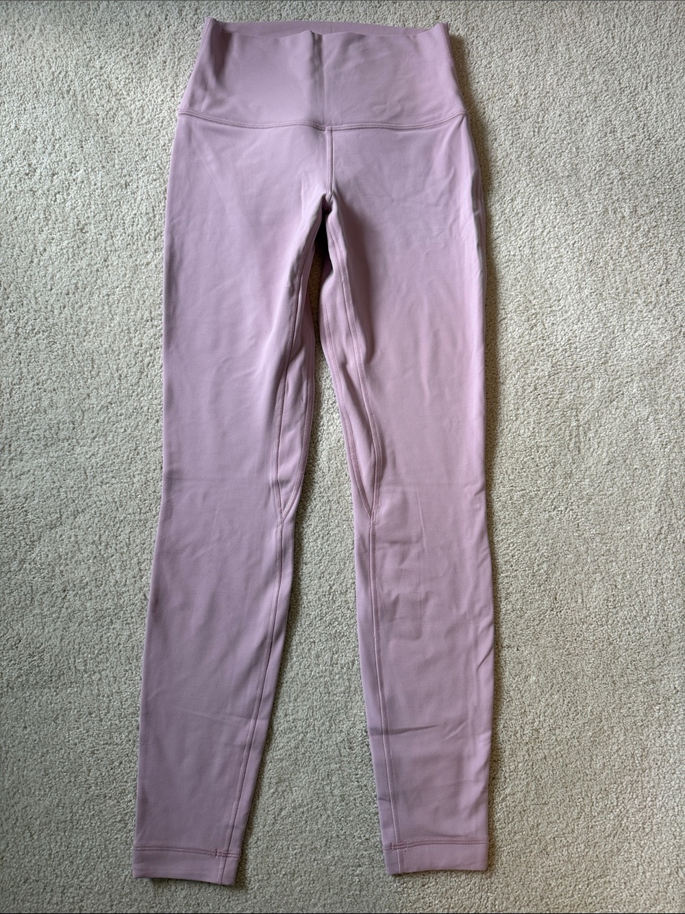 lululemon athletica High-Waist Double Lined Align Leggings in Dusty Pink